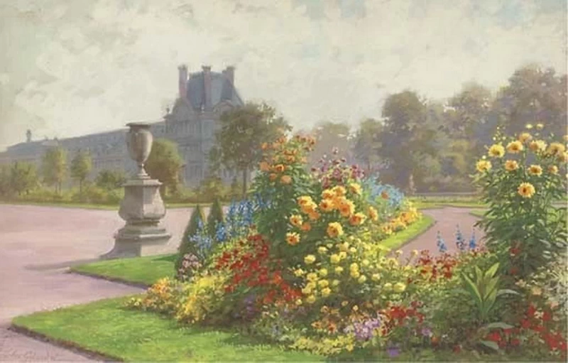 I giardini delle Tuileries, Parigi